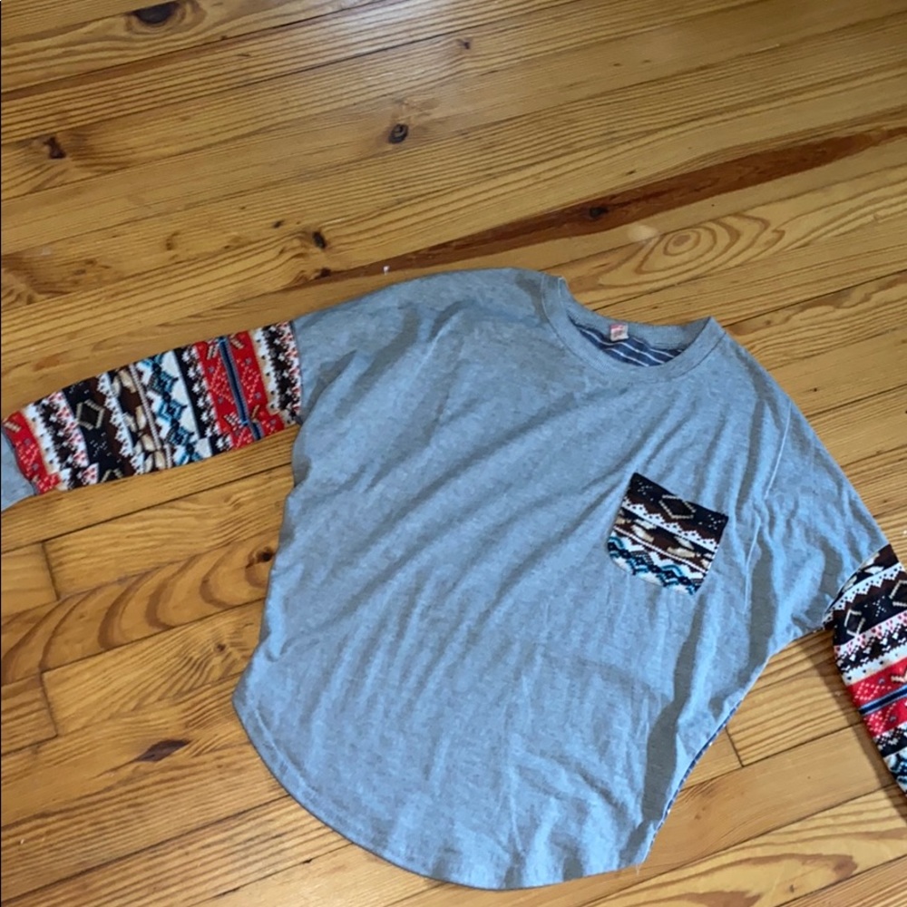 Aztec Print Shirt